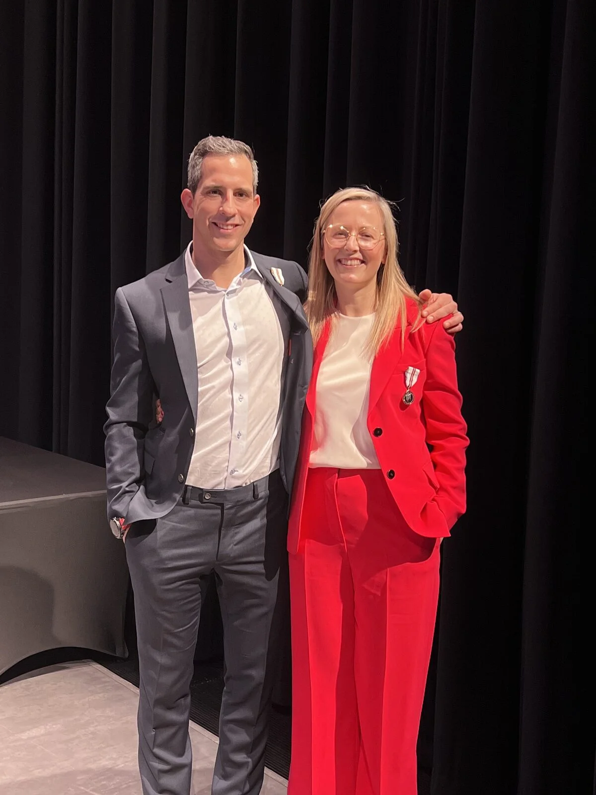 Dr. Gabriel Fabreau and Dr. Annalee Coakley, MH2C co-founders